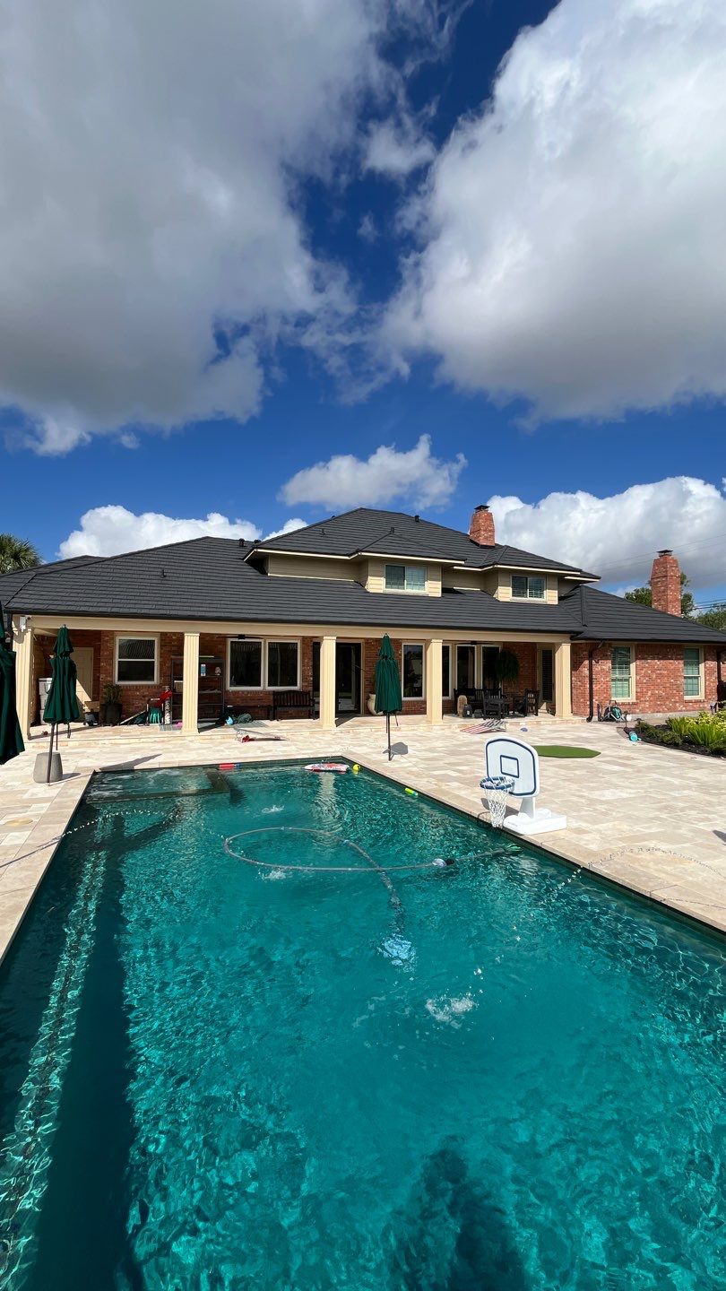 Colonial Tilcor Stone Coated Metal by Bayfront Roofing and Construction