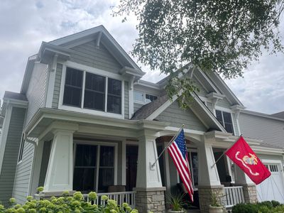 Completed gutter protection installation in Lombard, IL 60148