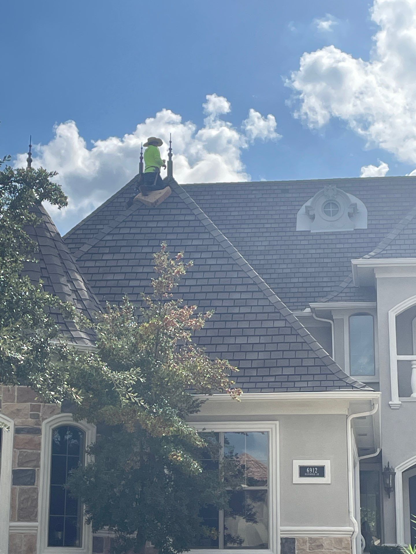 Residential Roofing Repair using GAF Slateline by Lighthouse Contractors