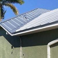 24ga 1" Nail-Strip Mill Finish by Total Roofing System The Metal Roof Experts
