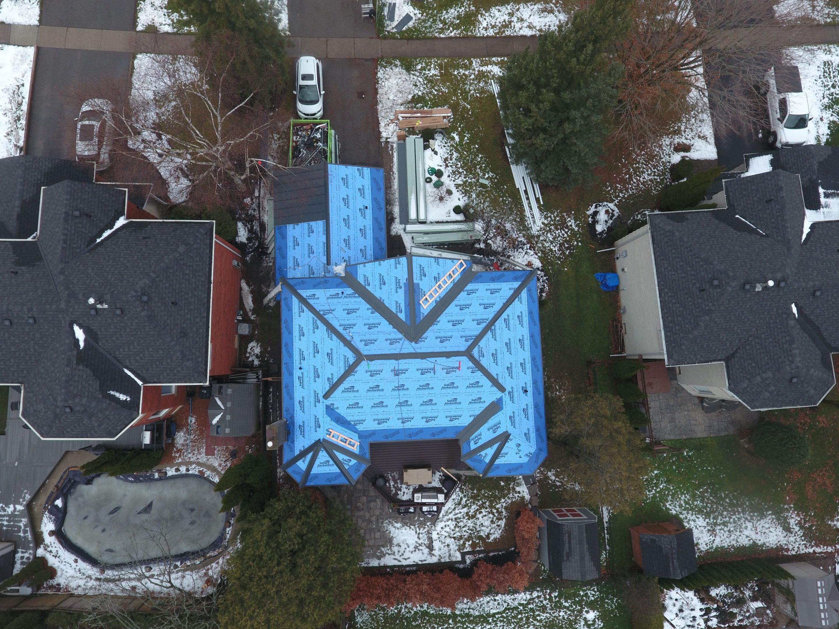 Roof Replacement using 16" Standing Seam Panels by Jay Carter Roofing & Sheet Metal