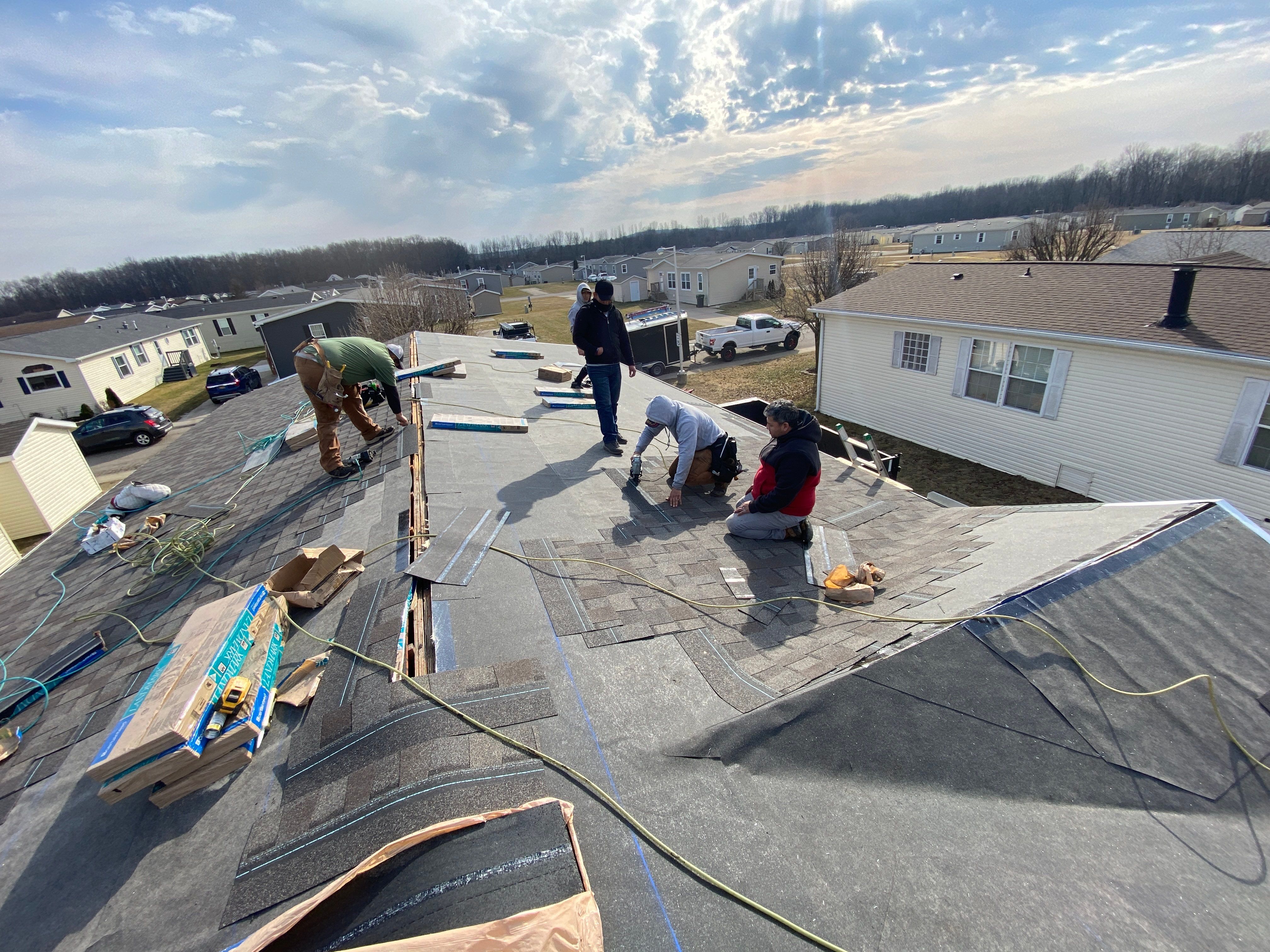 Roof Replacement using CertainTeed Landmark by 180 Contractors