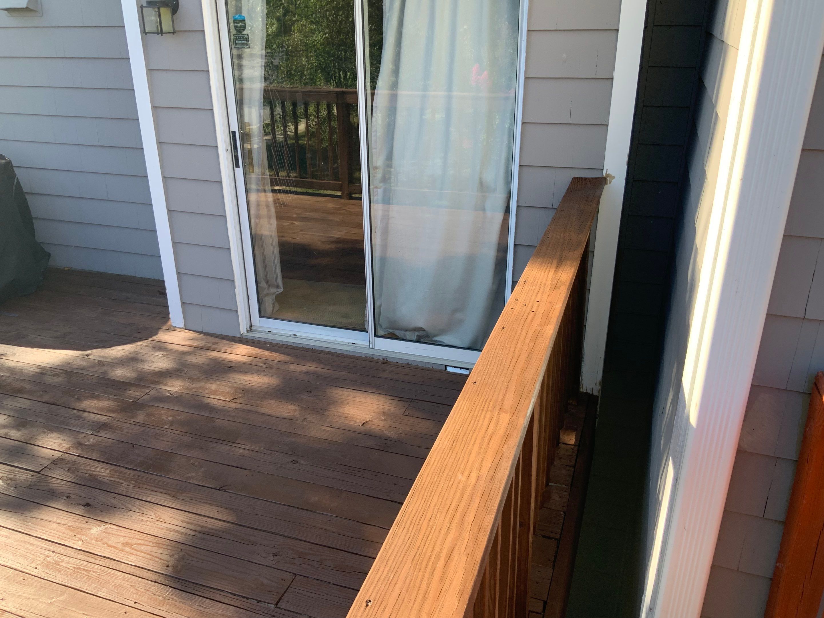 Deck Repair using Olympic Elite stains by Alpha Design Services