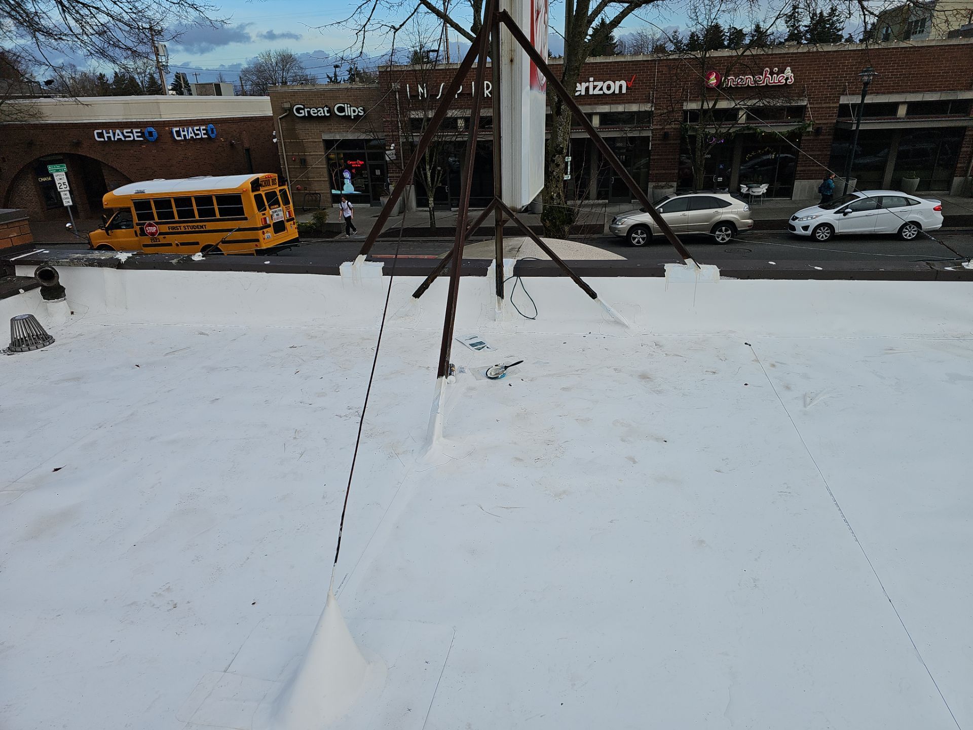 Project in Seattle by Fred Meyer Roofing