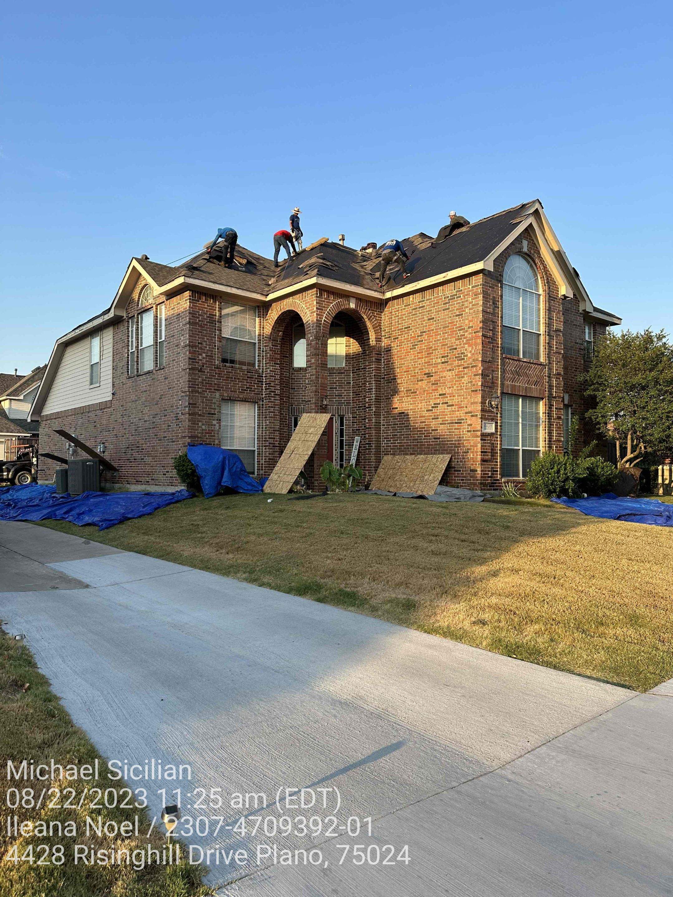 Project in Plano by Zeus Exteriors