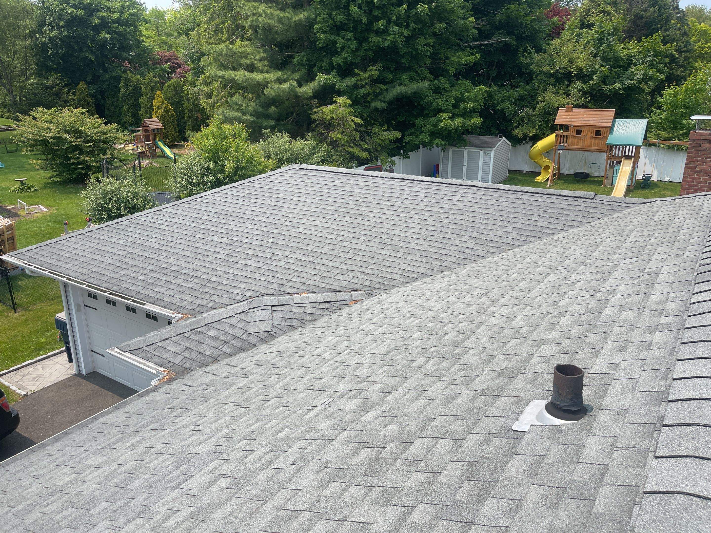 Residential Roofing Installation using Owens Corning Duration Onyx Black by A Plus Exterior