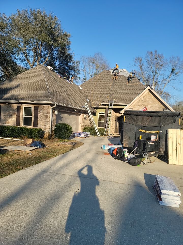 Residential Roofing Installation using Roof Replacement by American Roofing & Construction LLC