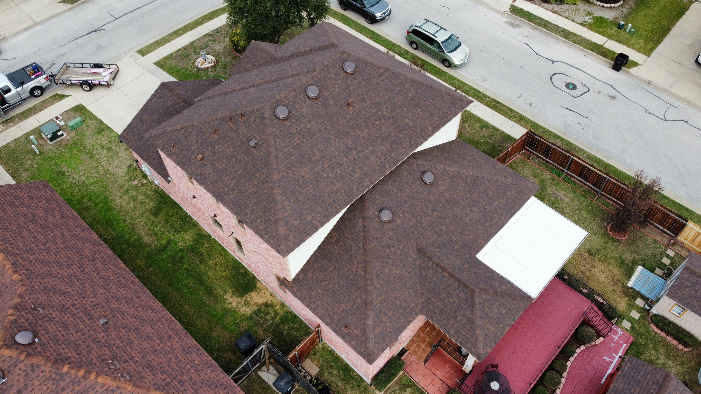 Residential Roofing Installation using Owens Corning Oakridge by Kstylez Roofing & Construction