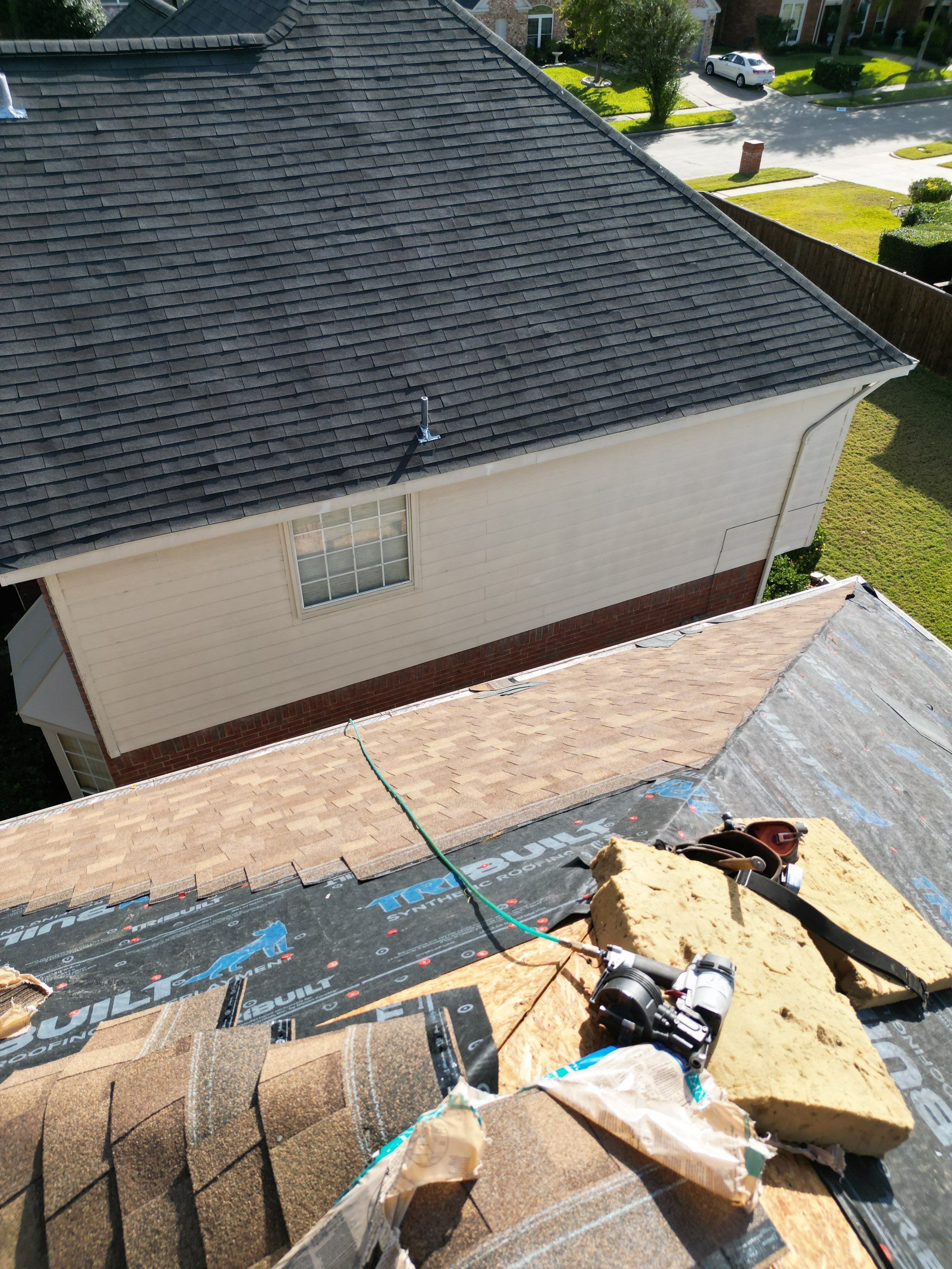 Project in Grand Prairie by Rhino Roofing and General Contracting, LLC