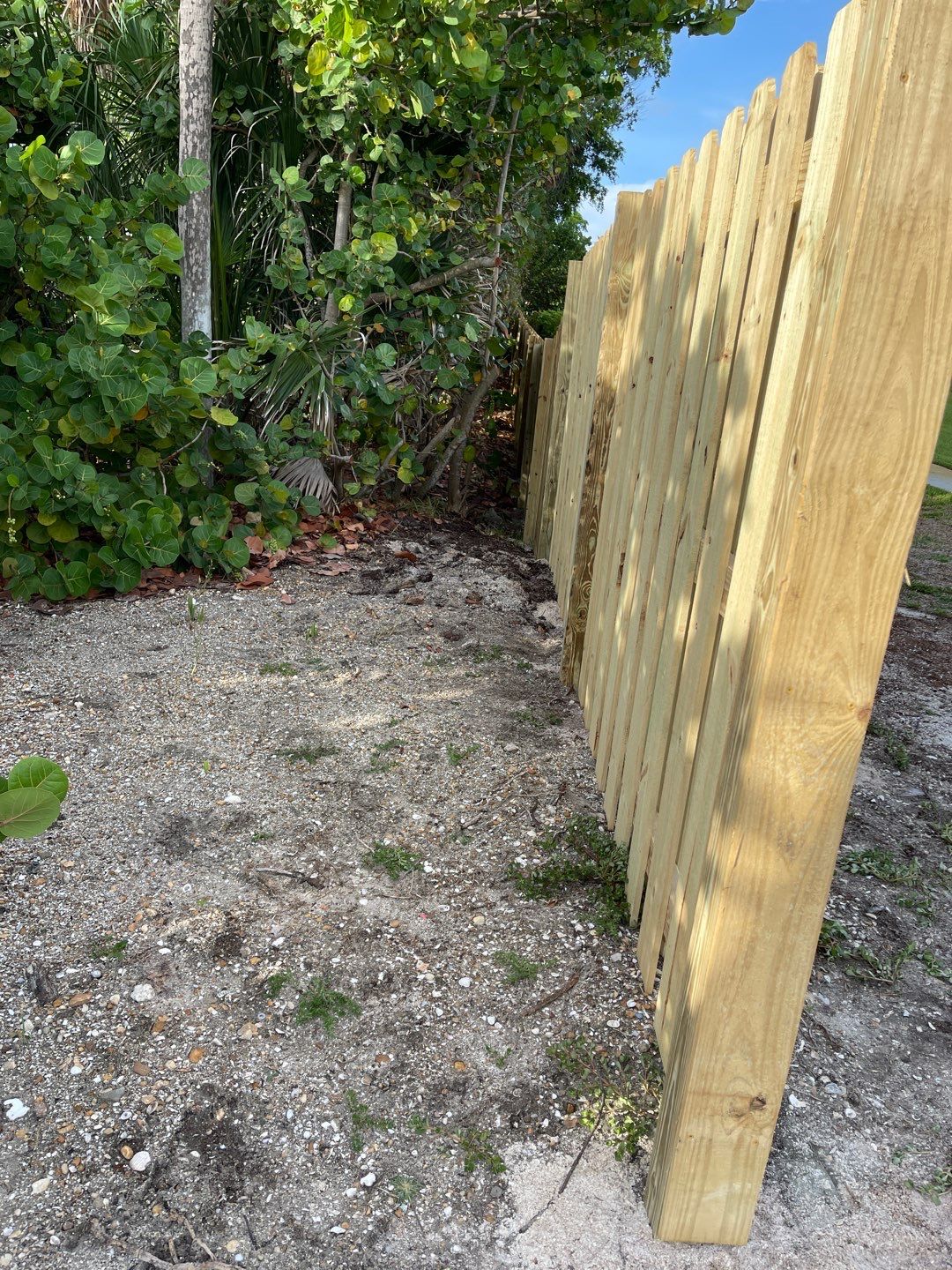 Long Boat Key, FL Shadowbox Style Wood Fence by Asap fence and gates, LLC