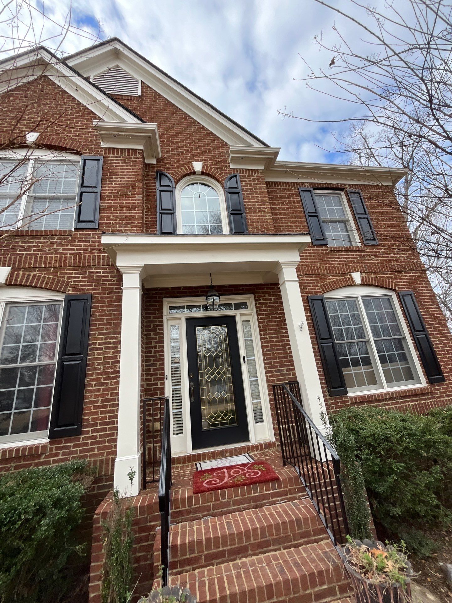 Exterior and Deck of home in Sugar Hill by Five Star Painting