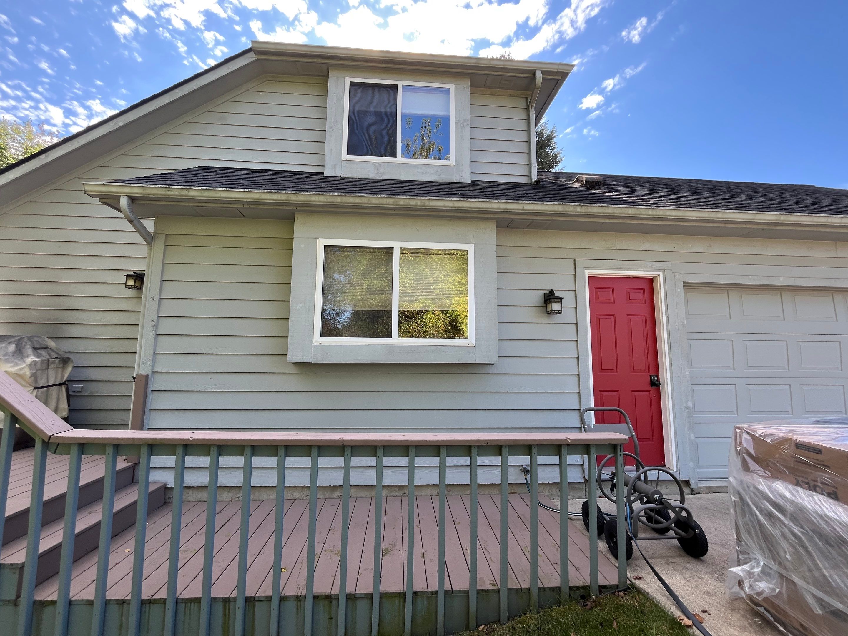 Siding Replacement using Ascend Laguna Blue by 180 Contractors