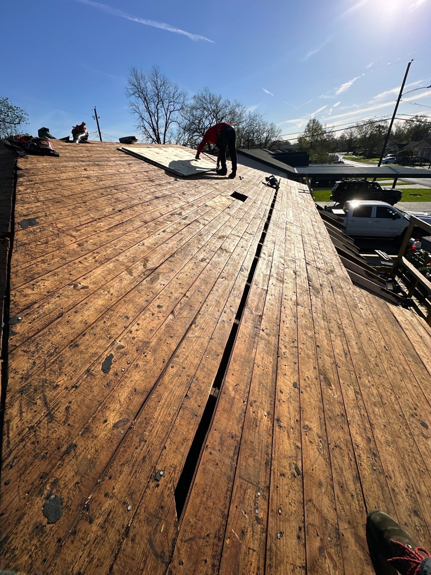 Project in Houston by Motion Roofing