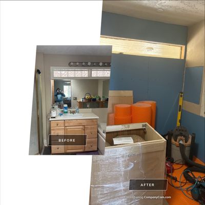 Durango Bathroom Renovation with Tile and Vanity Installation