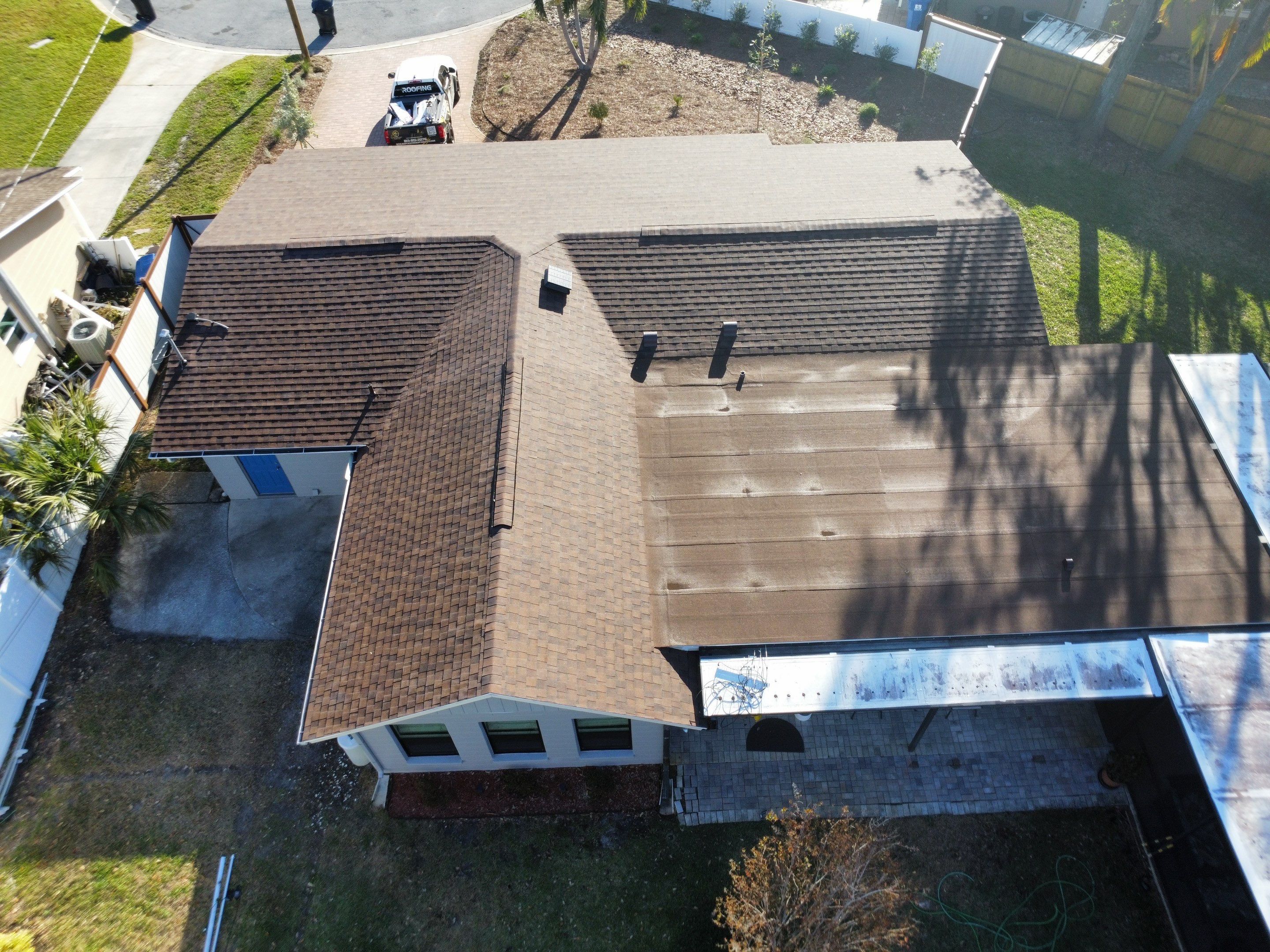 Roof Replacement in St. Petersburg Fl. by Steadfast Roofing 