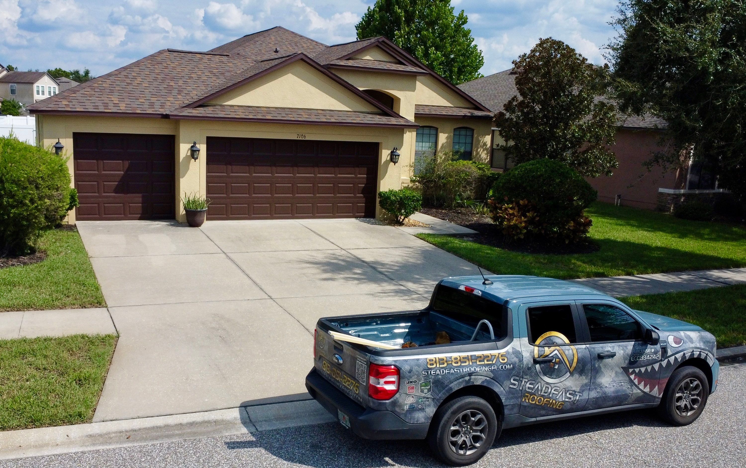 Roof Replacement in Riverview, FL by Steadfast Roofing