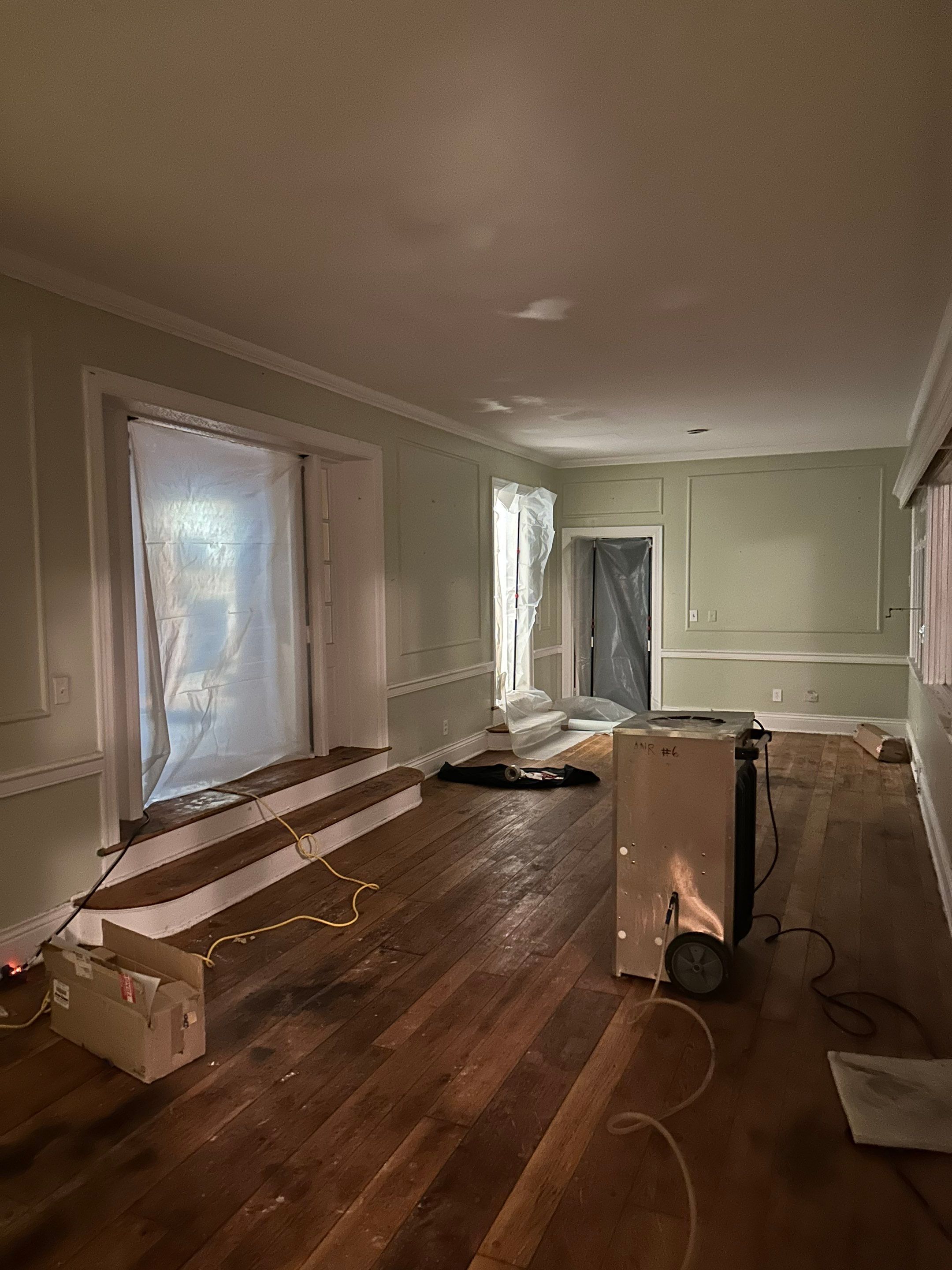 Water Damage From Broken Pipe by ANR Restoration