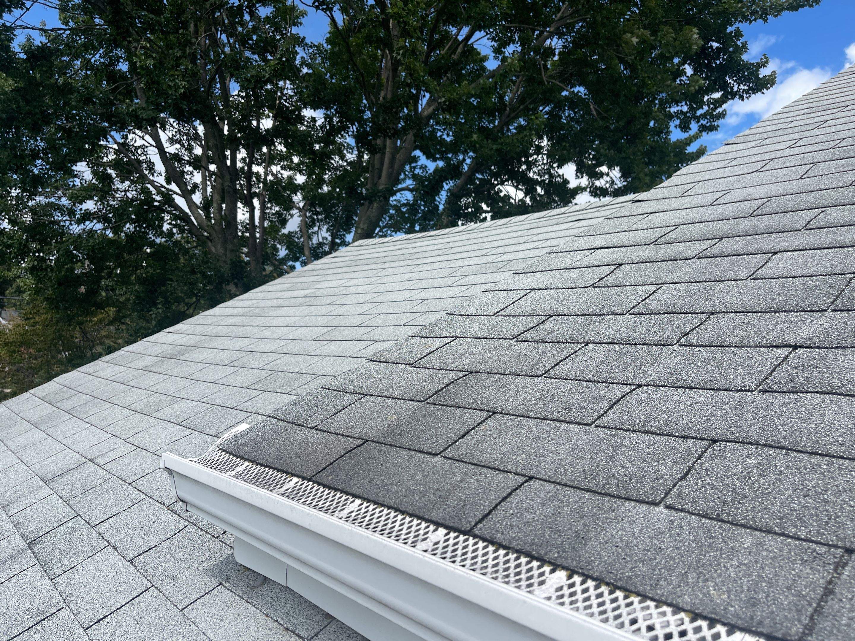 Residential Roofing Installation using Owens Corning TruDefinition Slatestone Gray by A Plus Exterior