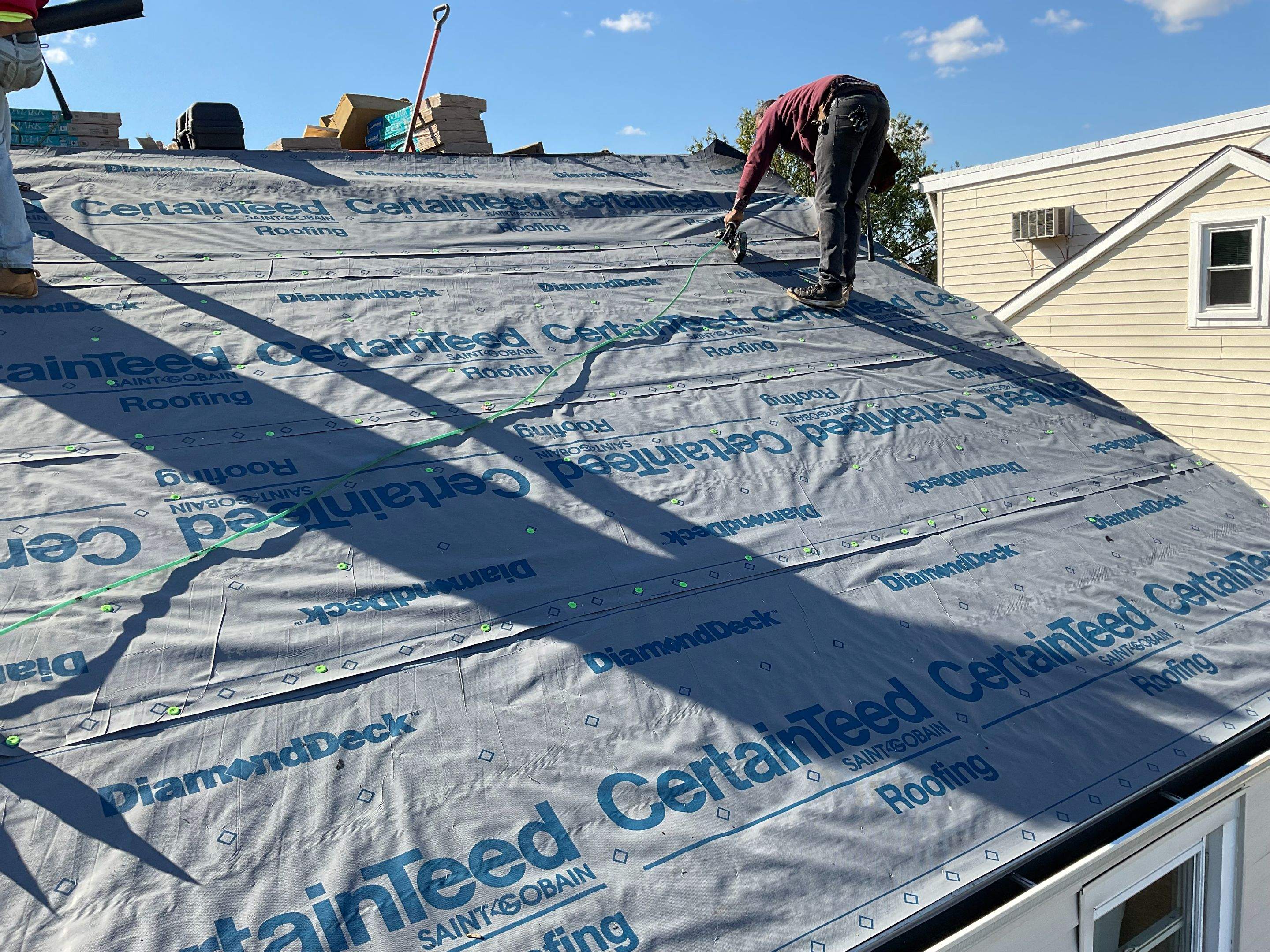 Residential Roofing Installation using XT-25 Shingles by Alpha Design Services
