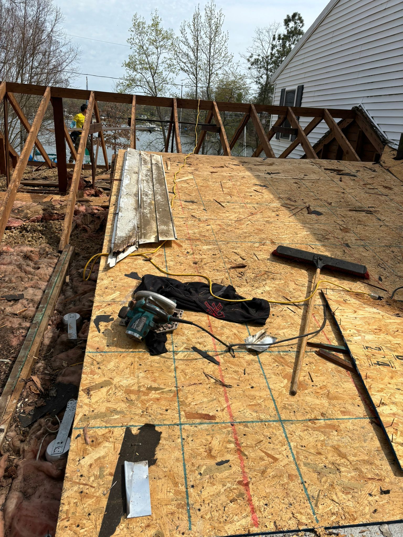 Roof Installation using GAF Timberline HDZ by ExteriorPros