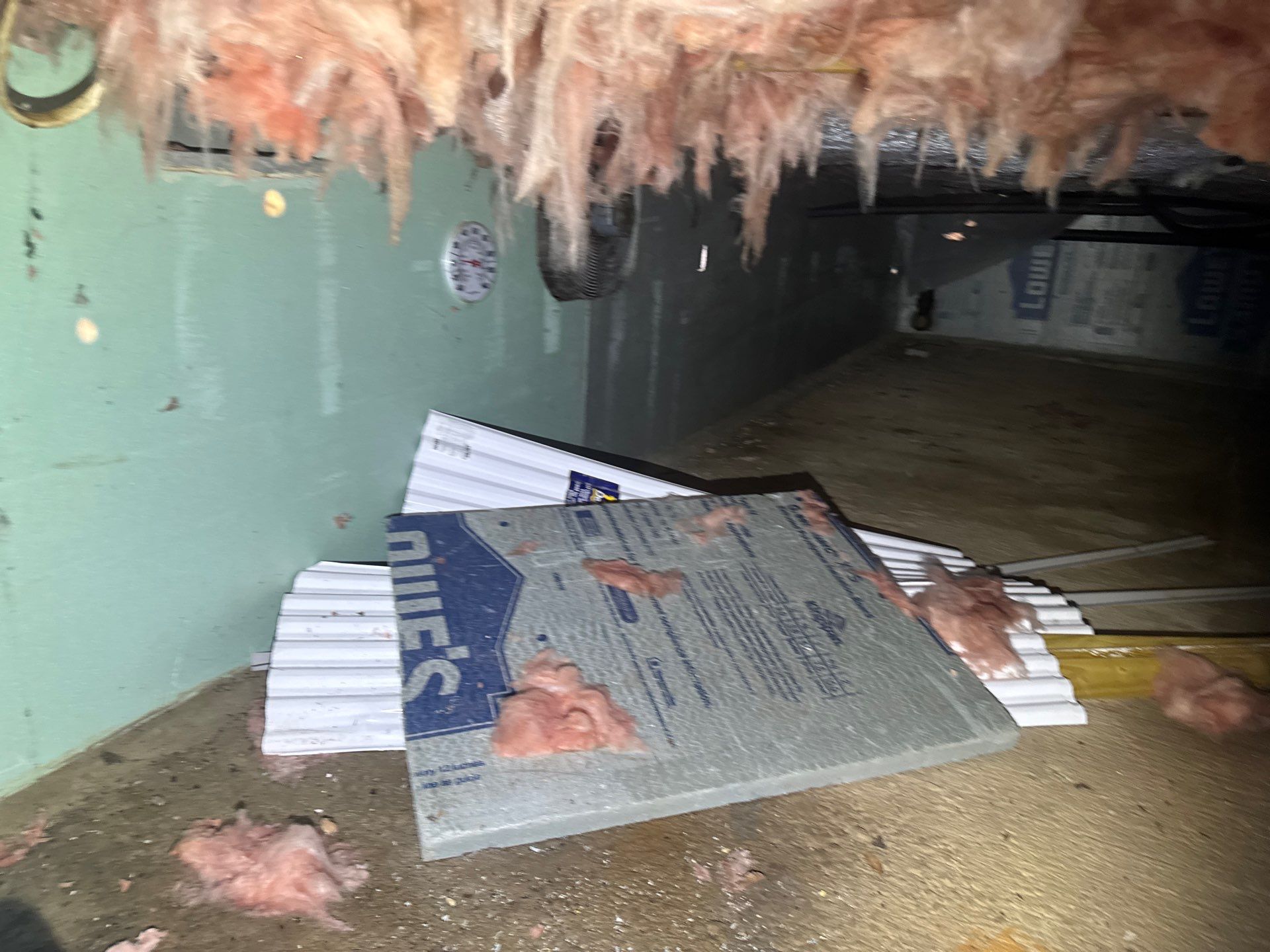 Pocono pines Dry and energy efficient crawlspace. by Burke Home Services