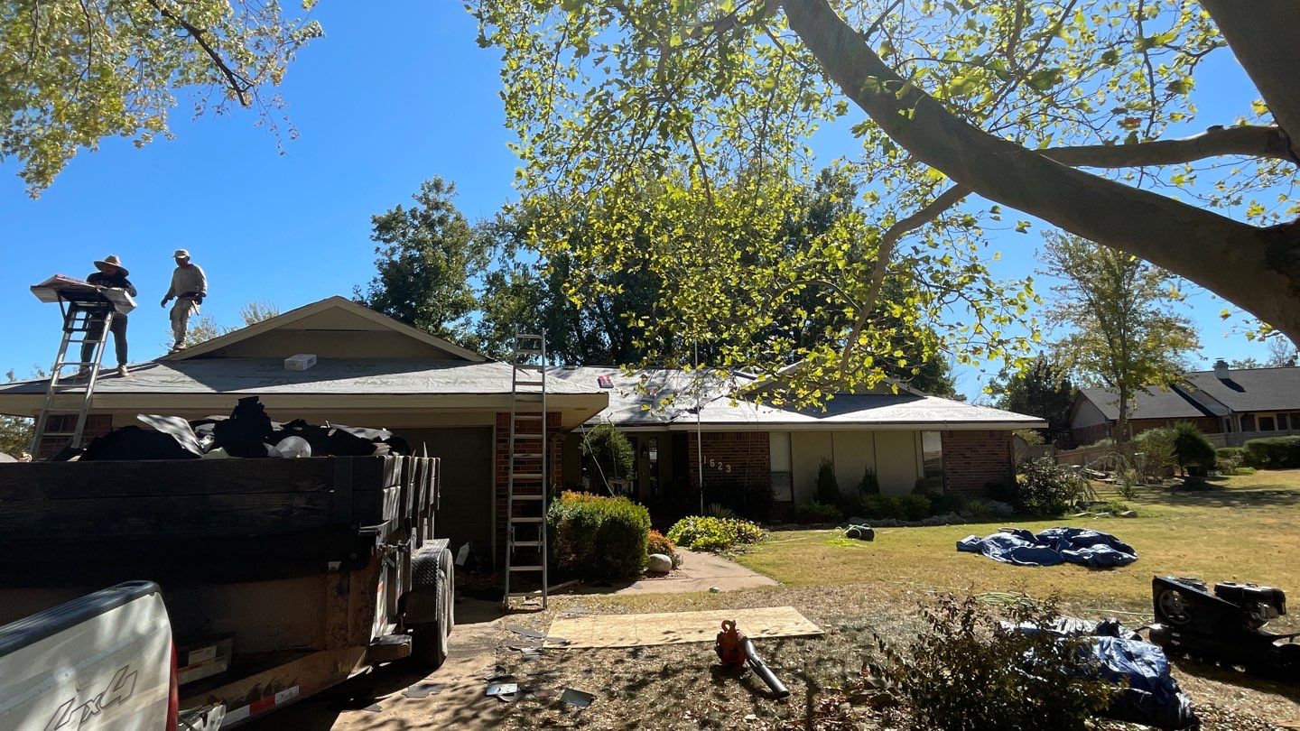 Residential Roofing Installation using GAF Natural Shadow  by A & H Roofing and Contracting