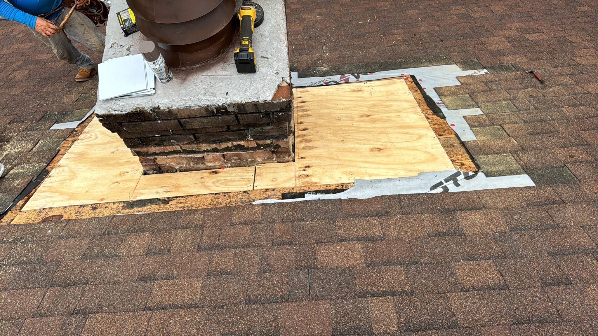 Residential Roofing Repair using Owen's Corning Duration (Lifetime) Shingles by Roof Repair Company