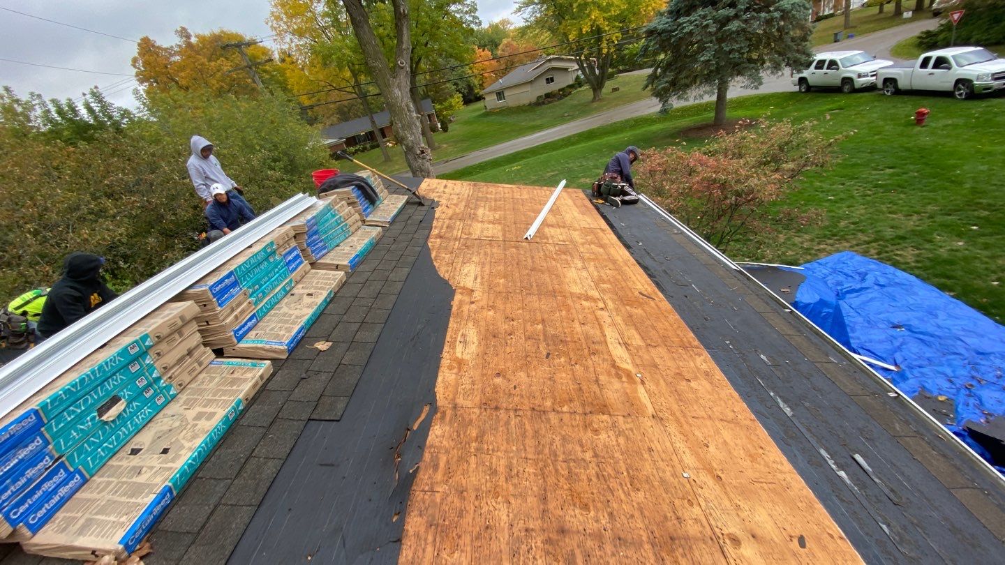 Roof Replacement using CertainTeed Landmark by 180 Contractors