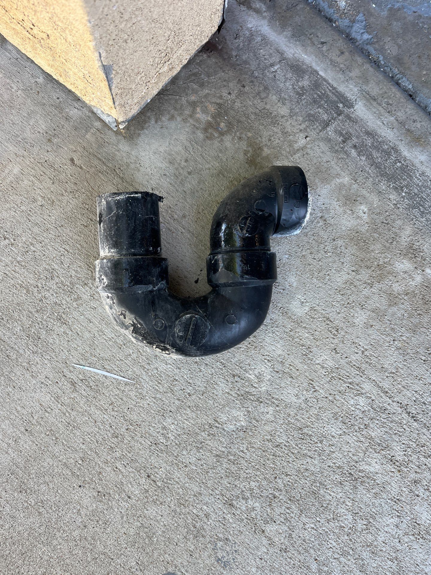 Installation of New Black Pipes and Shower Valve Repair by Us Plumbing