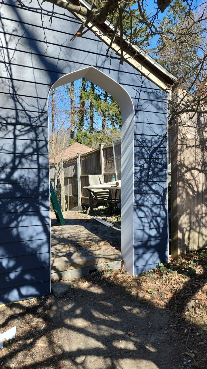 Siding Installation using James Hardie by UBrothers Construction