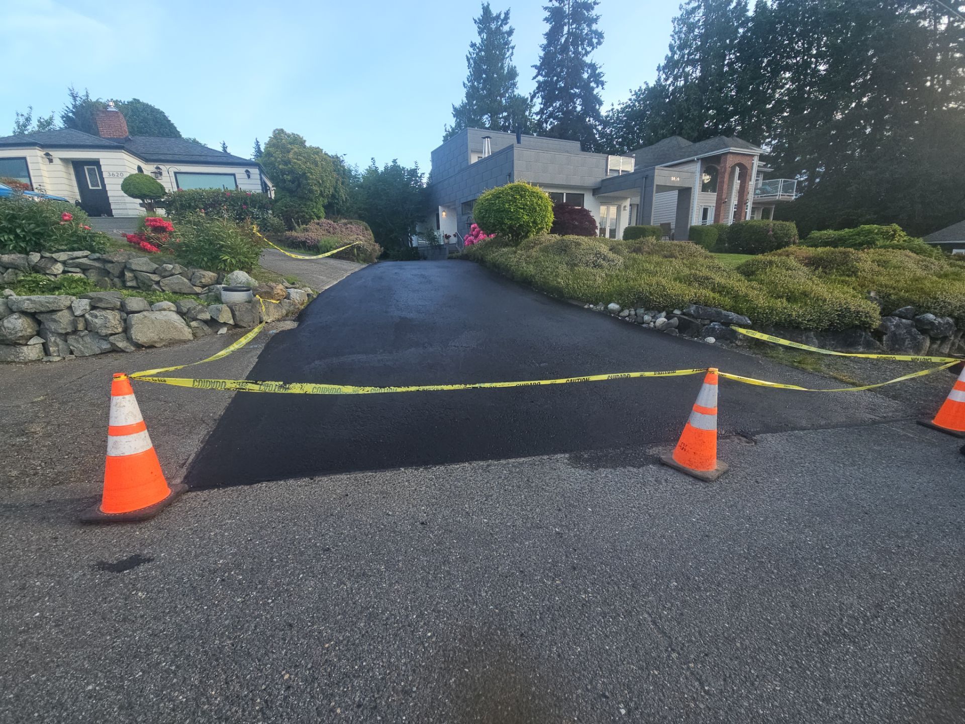 Sealcoated Concrete & Asphalt Driveway | Everett  by Jireh Asphalt & Concrete Inc 