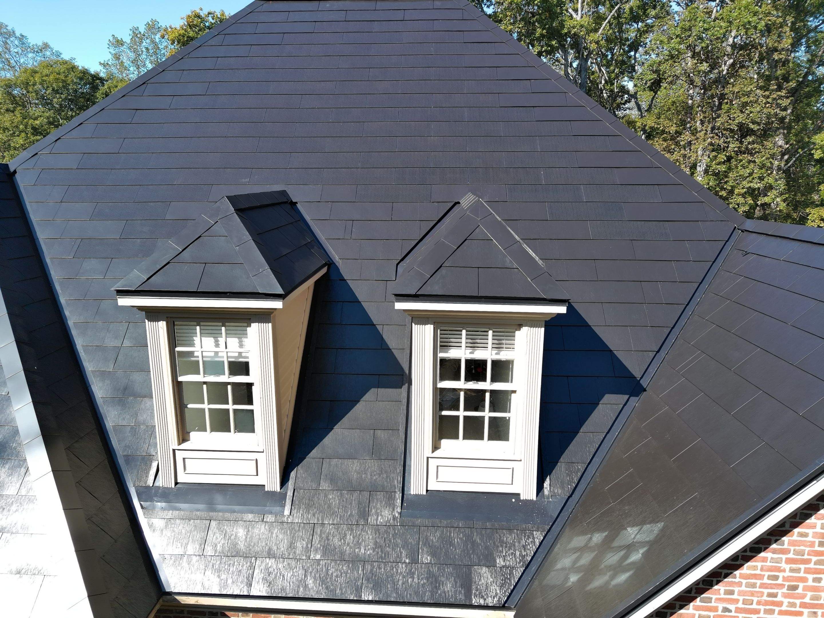 Extravagant Tesla Solar Roof in Maryland by American Home Contractors