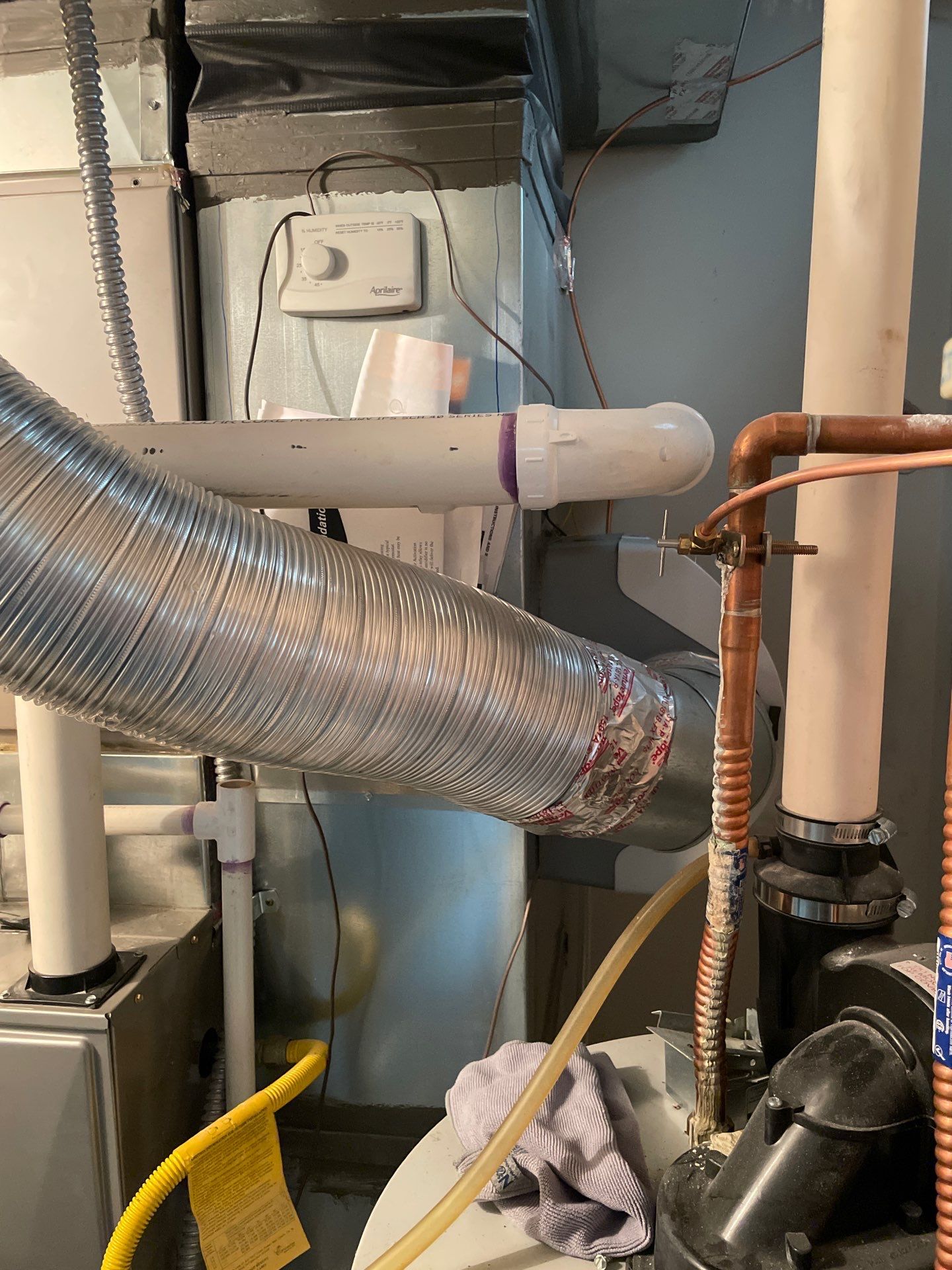 Replaced Furnace and Air Conditioning  by Custom Climate Professionals