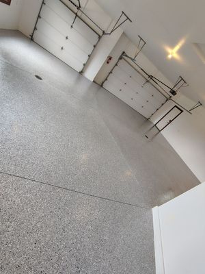 Feather Grey Floor Coating in Sioux Falls, SD