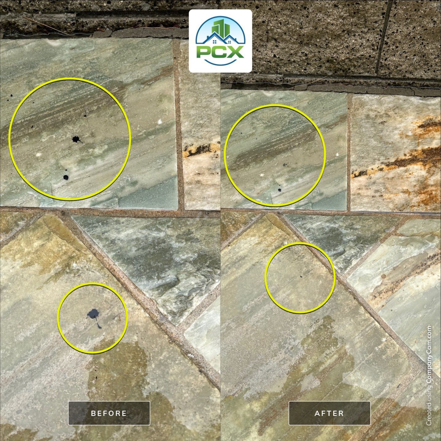 No chemical pressure wash by Property Cleaning Experts