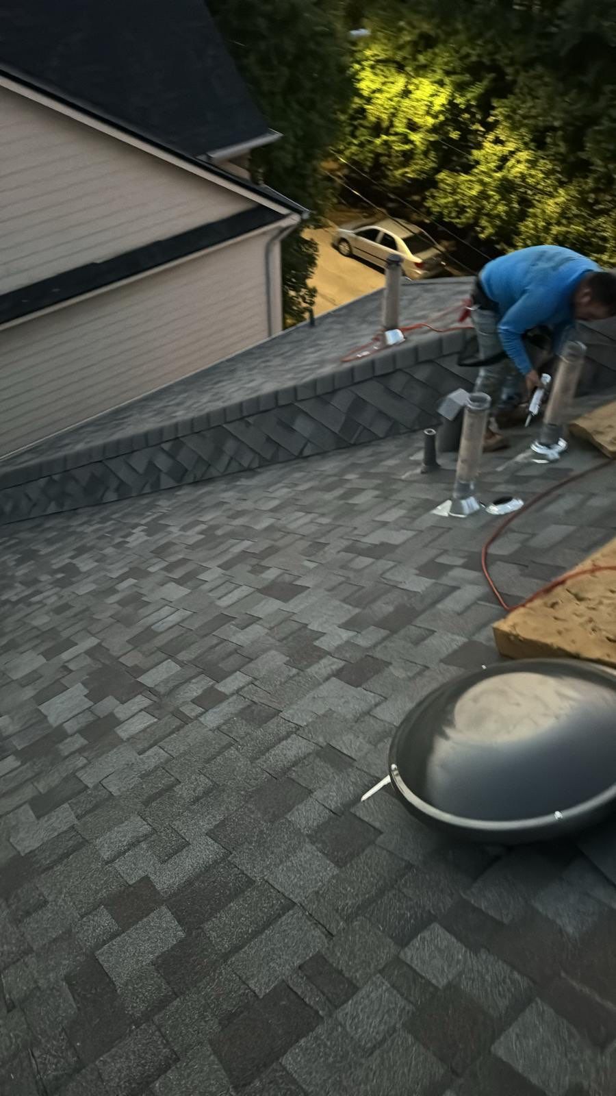 Residential Roofing Repair using Owen's Corning Duration (Lifetime) Shingles by Roof Repair Services LLC