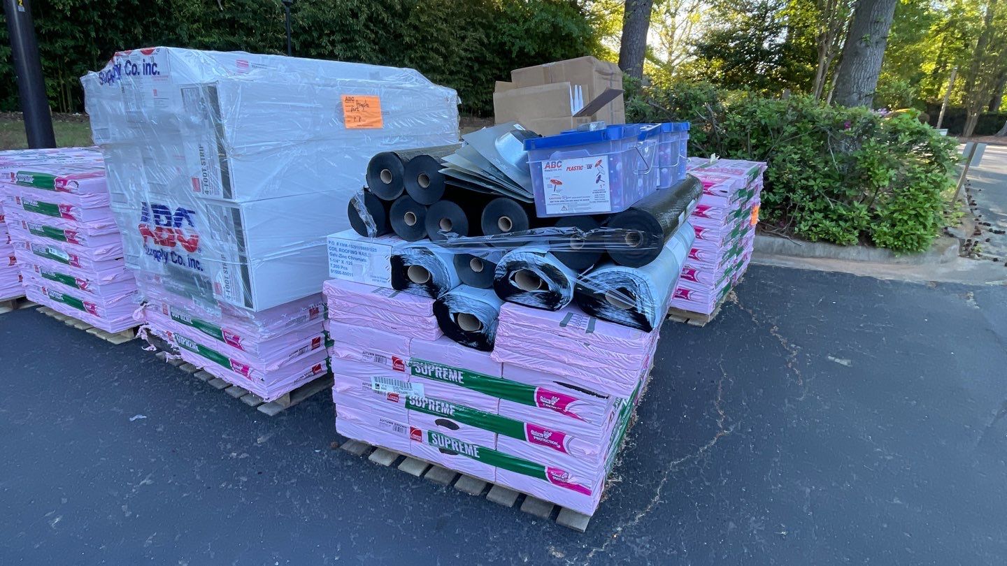 Commercial Roofing Installation using Owens Corning Autumn Brown by Inspector Roofing and Restoration