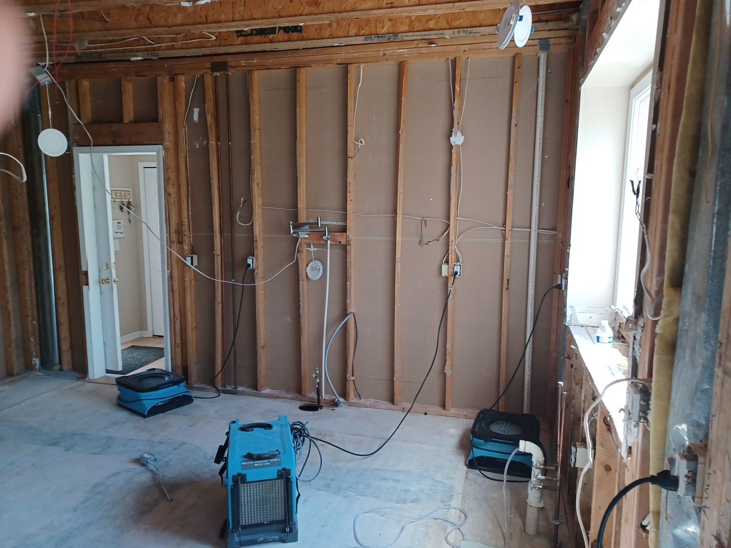 Project in Canton by EzDry Water Mitigation & Property Restoration