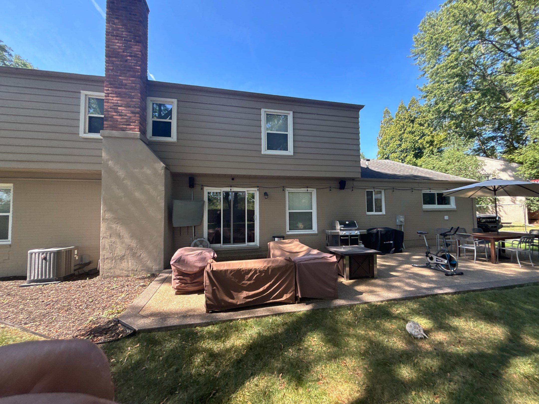 Siding Replacement using Alside S7 Cedar Mill Grain Storm Grey by 180 Contractors