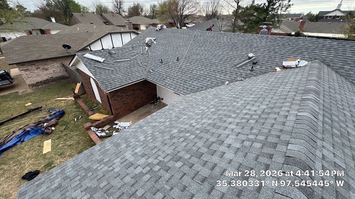 Project in Oklahoma City by Icon Roofing And Construction