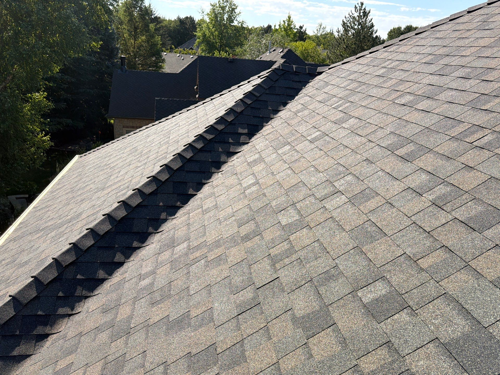 Residential Roof Replacement and Attic Structural Repair in Eagle by Olive Roofing