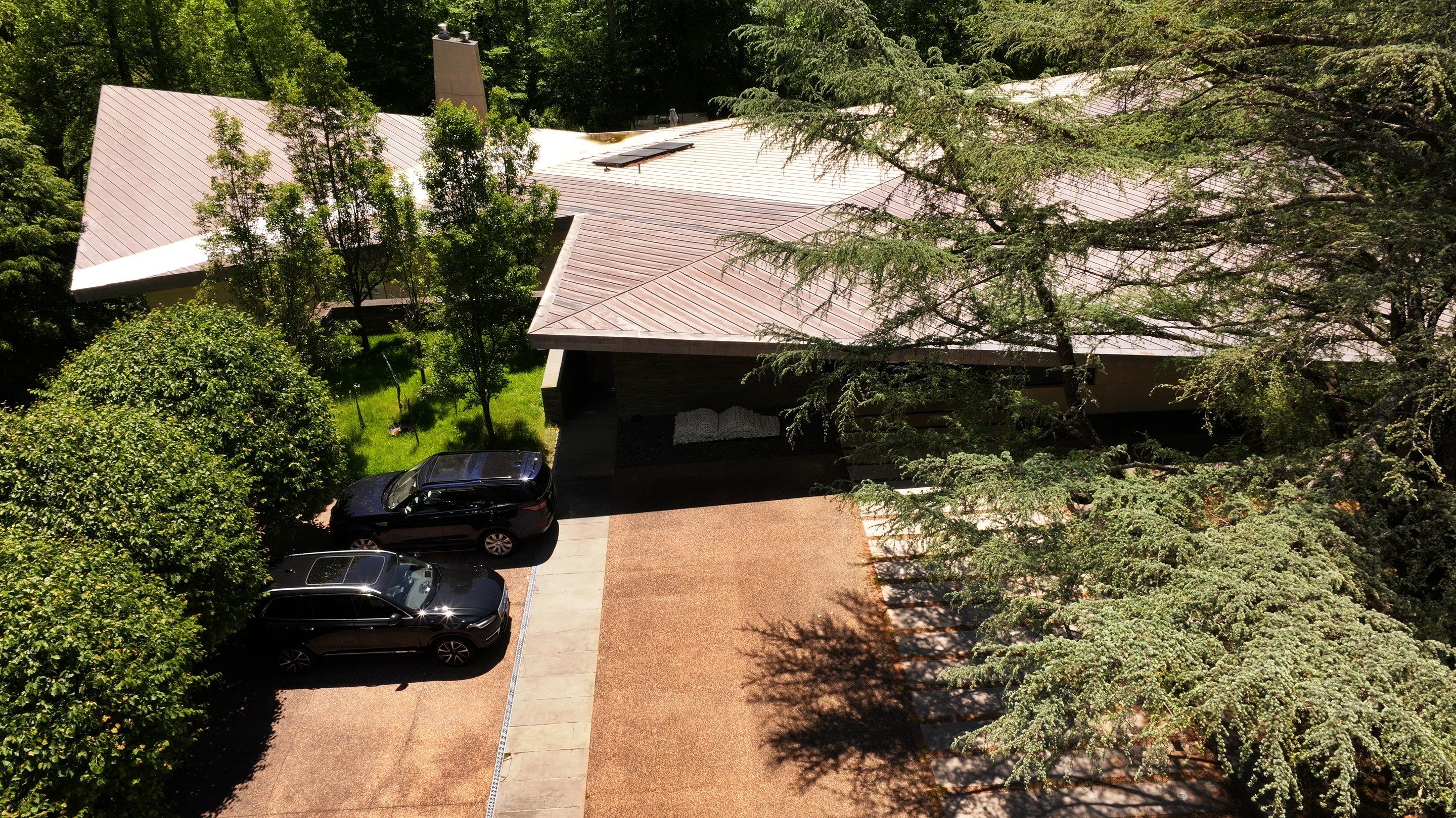 Modern Standing Seam Metal Roof Installation in McLean by American Home Contractors