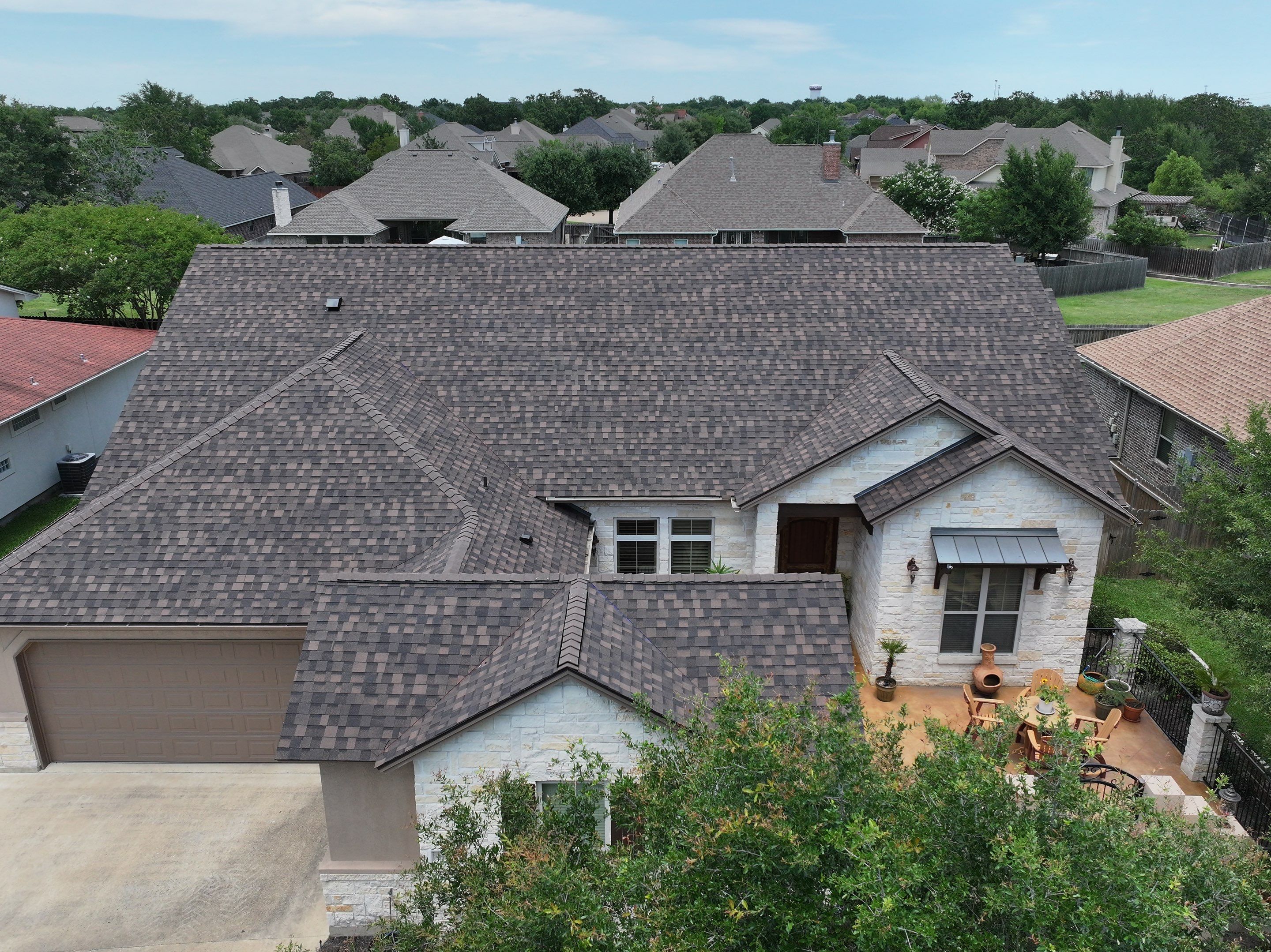 IKO Dynasty Shadow Brown by Perennial Roofing 
