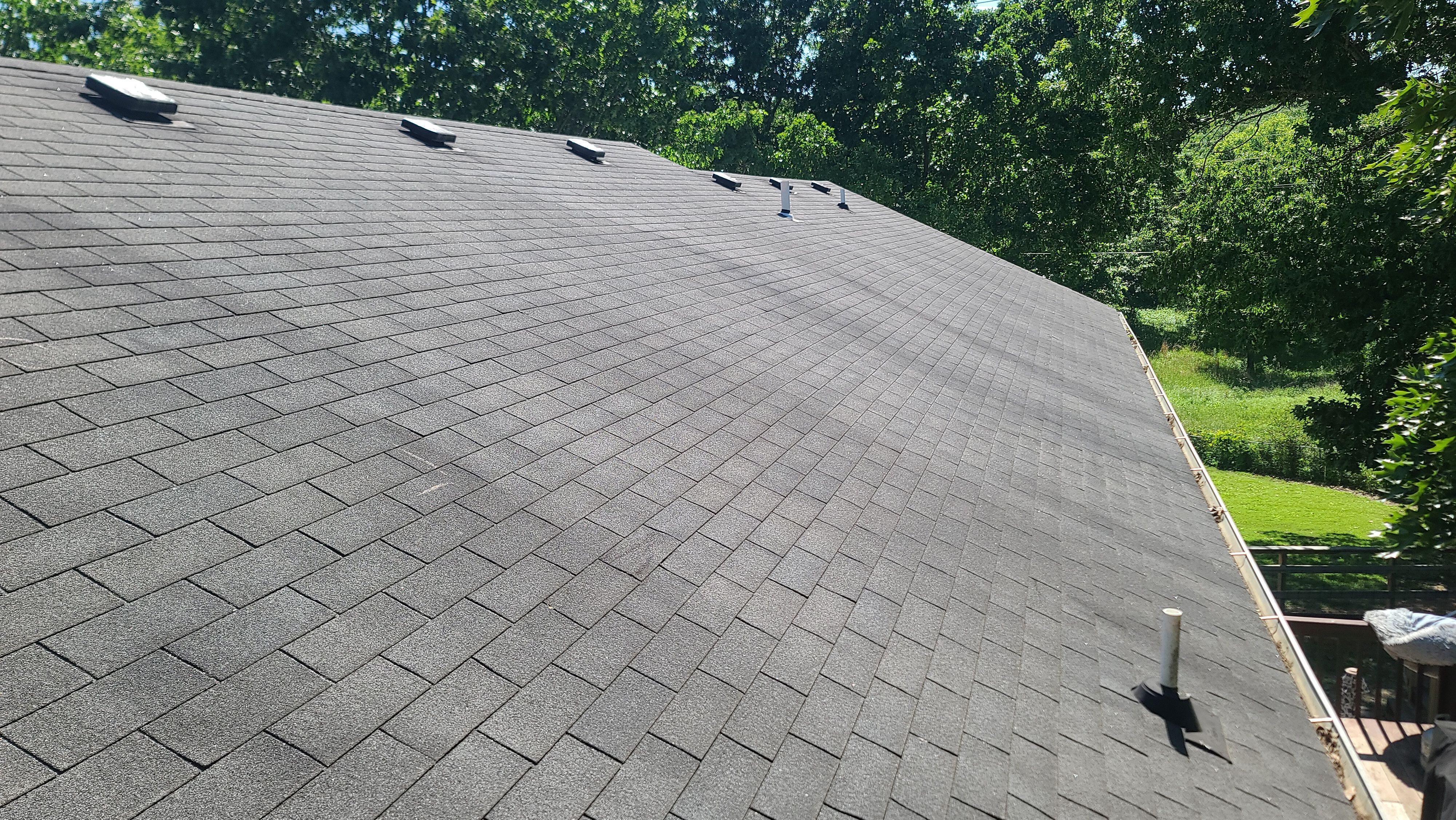 Residential Roof + Gutters & Downspouts Install  by Titan Commercial & Residential Roofing 