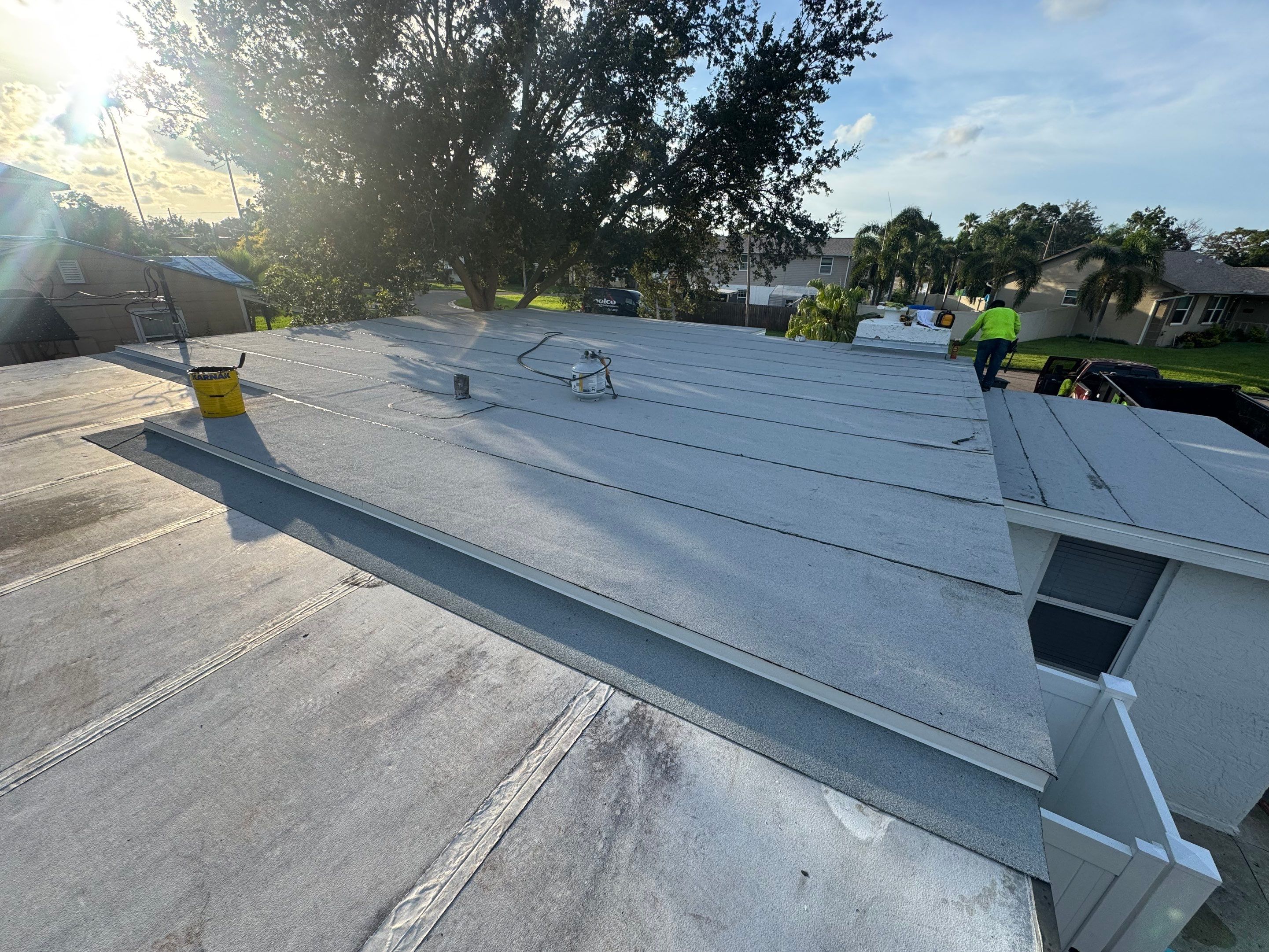 Project in St. Petersburg 33702 by Mitchell Roofing Company LLC 