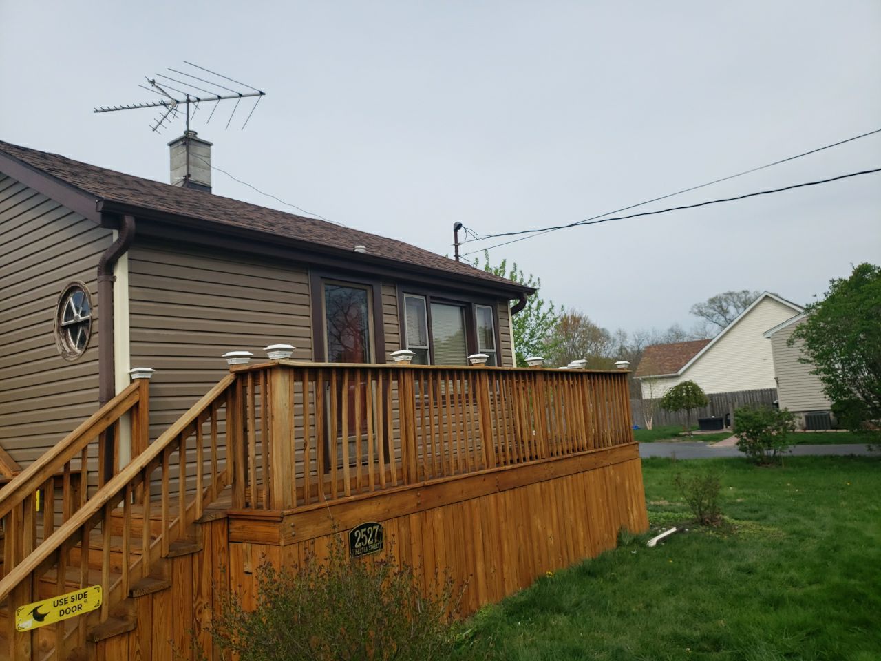 Wood To Vinyl Siding Replacement by Kraz Construction