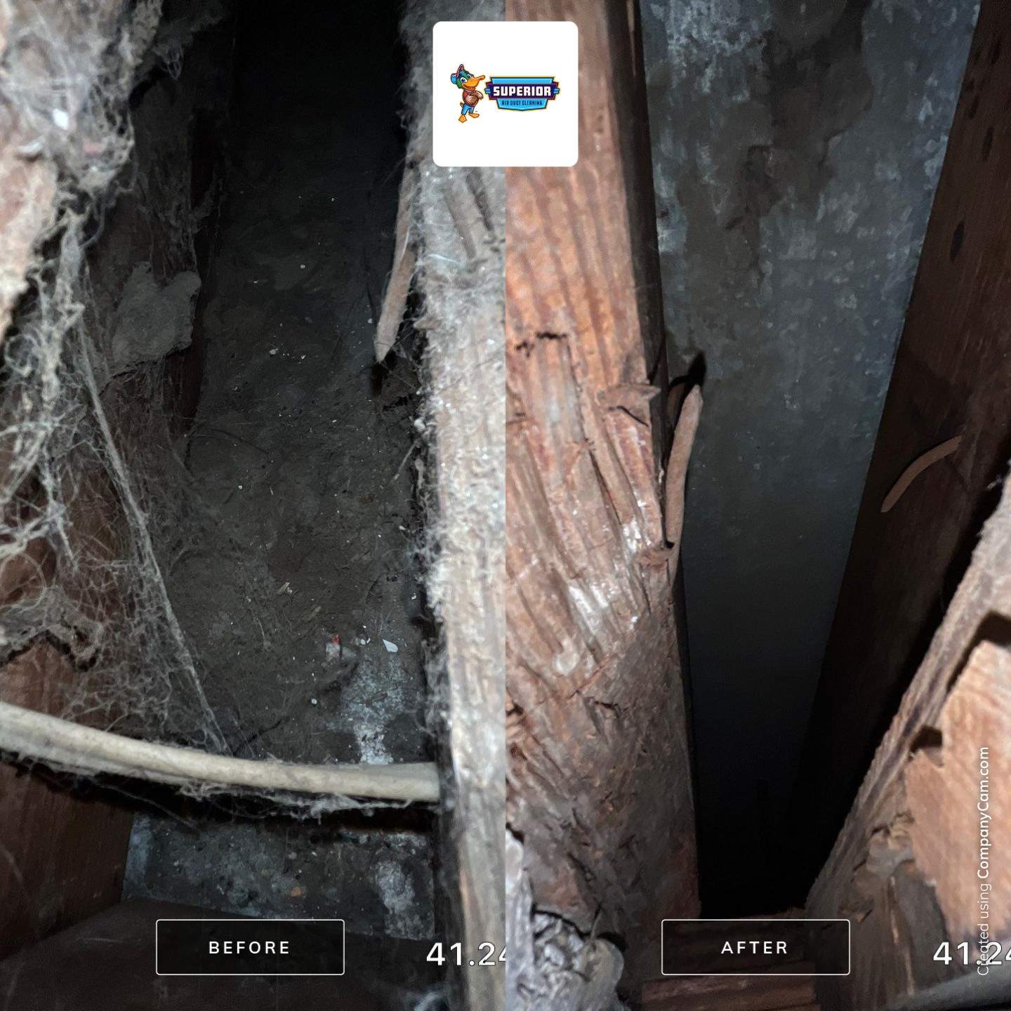Air Duct Cleaning With a Vacuum Truck in Mercer, PA. by Superior Air Duct Cleaning