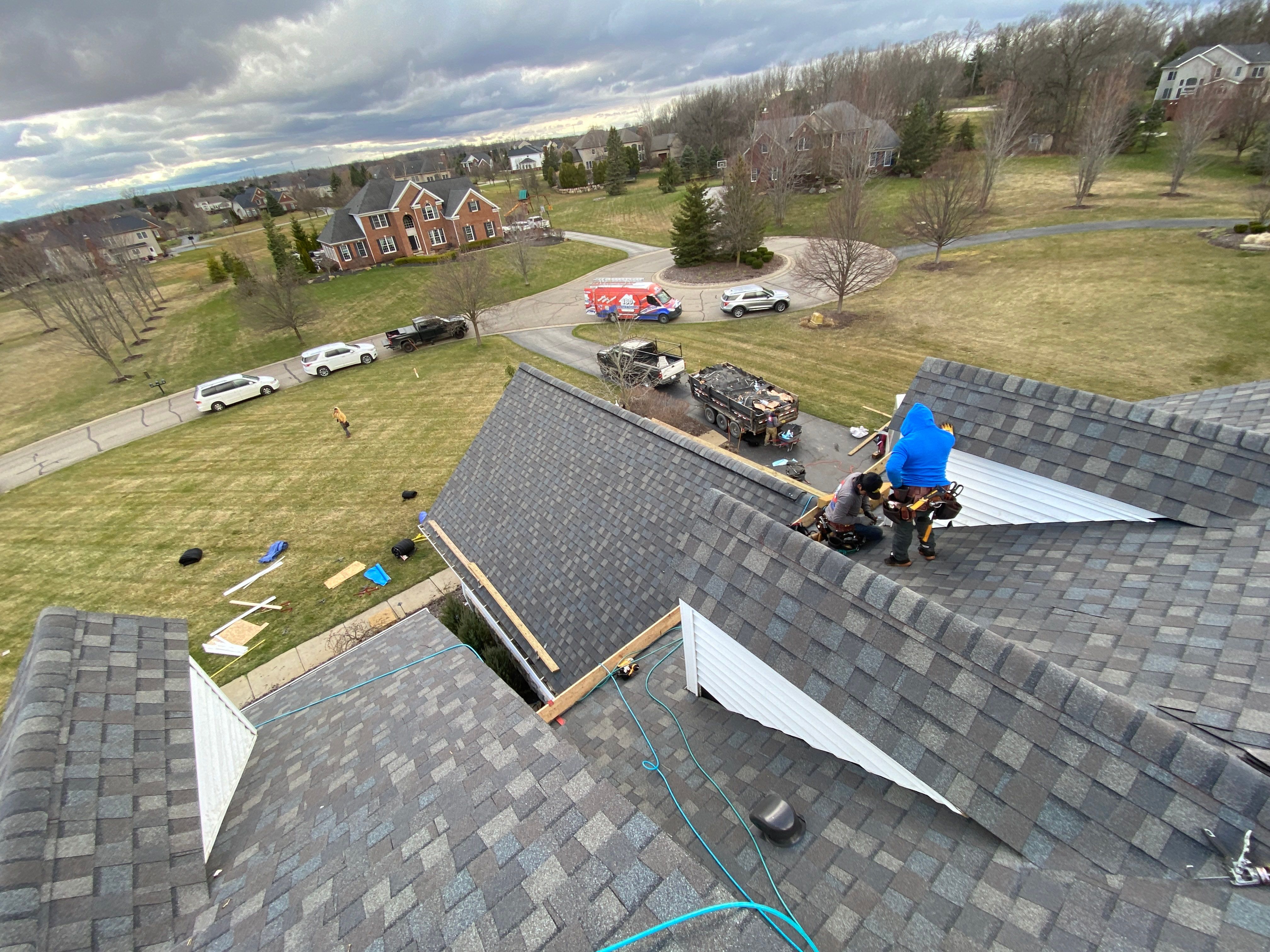 Roof Replacement using CertainTeed Landmark by 180 Contractors