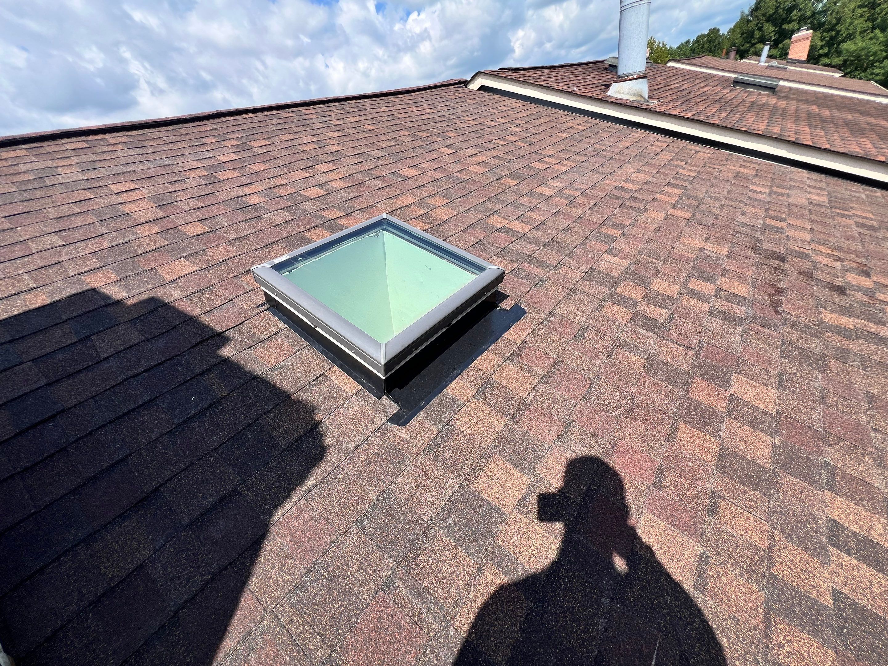 Architectural Shingle Roof Replacement and Skylight Installation in Frederick by Frederick Roof Repair