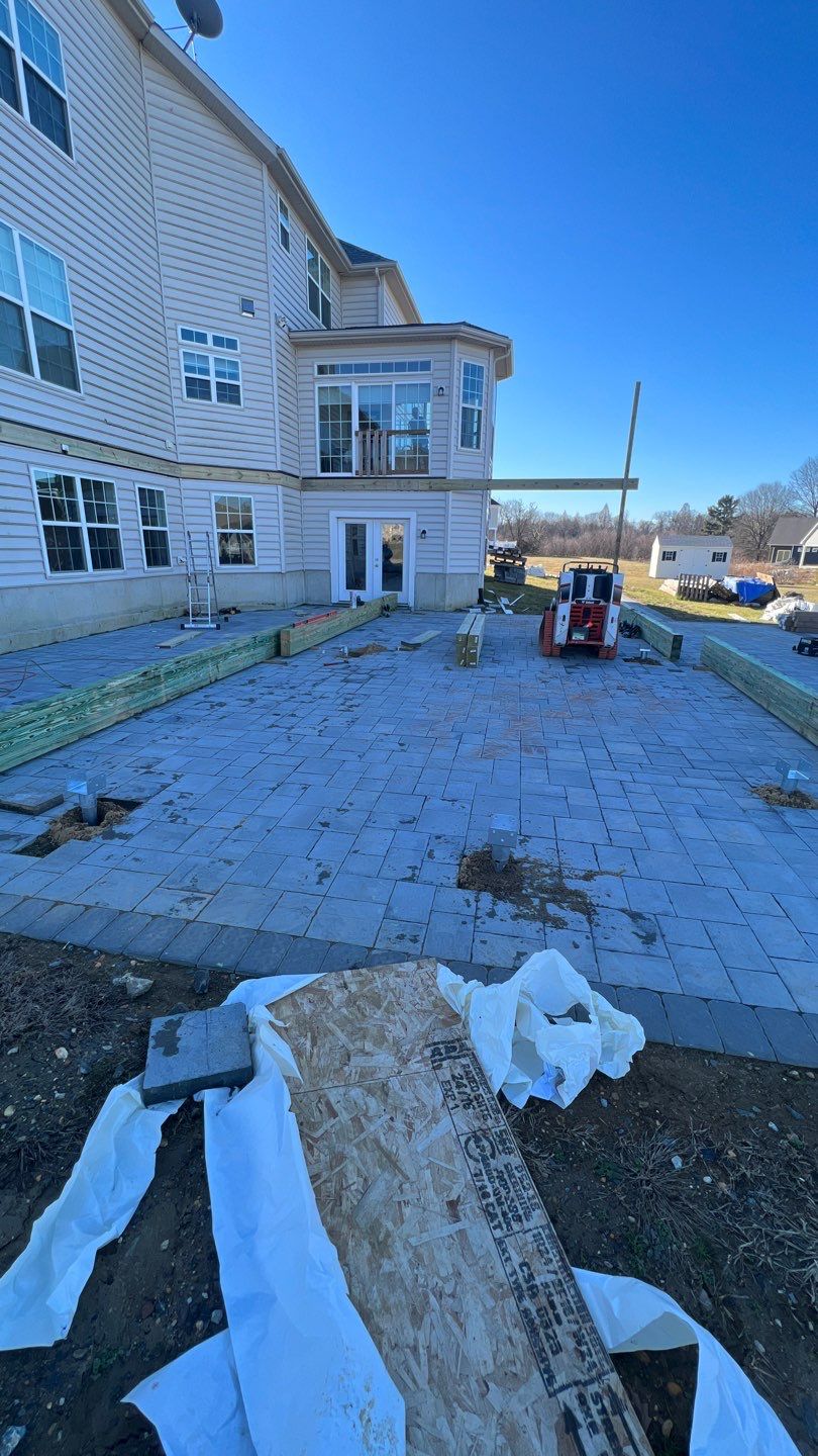 New Deck With Waterproofing  by deck guardian